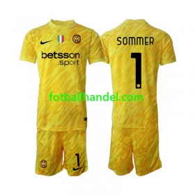 Barn Fotballdrakter Keeper Inter Milan Yann Sommer 1 Borte 2024-25 Kortermet